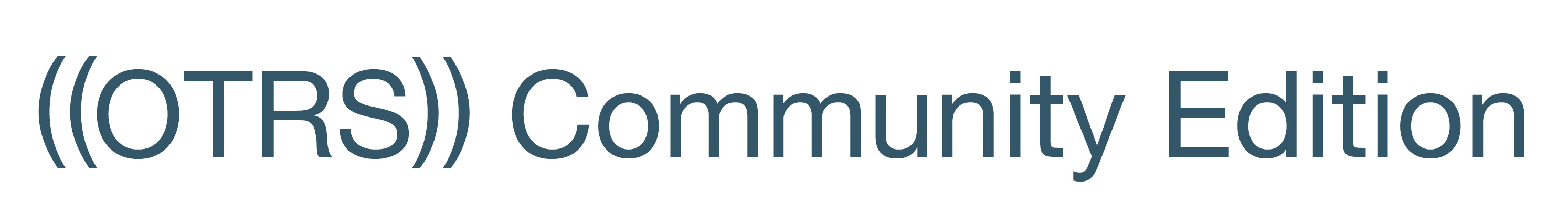 ((OTRS)) Community Edition Logo